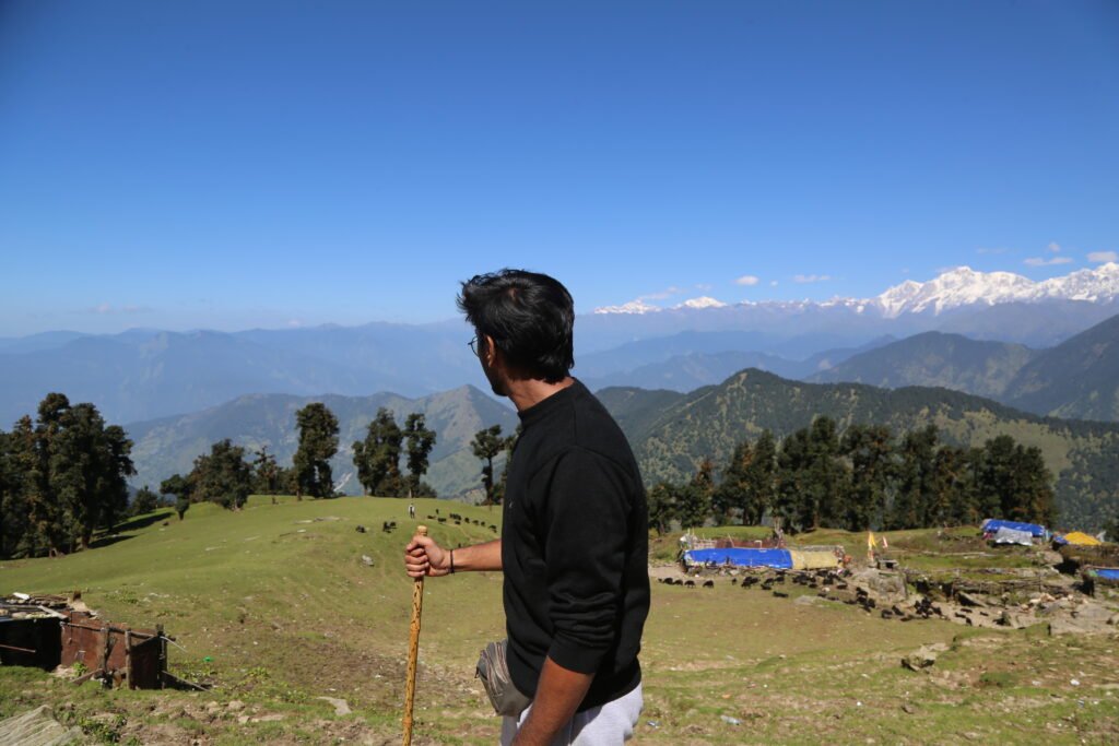 A photograph from the shared journey